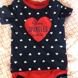 🔴2pc toddler swimsuit